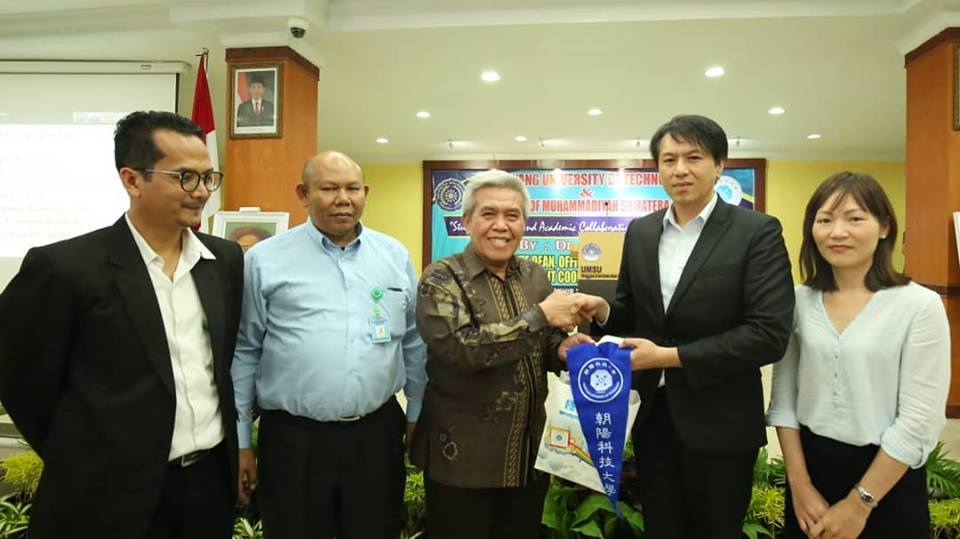 Chaoyang University of Technology Taiwan, held a general lecture at University of Muhammadiyah Sumatera Utara